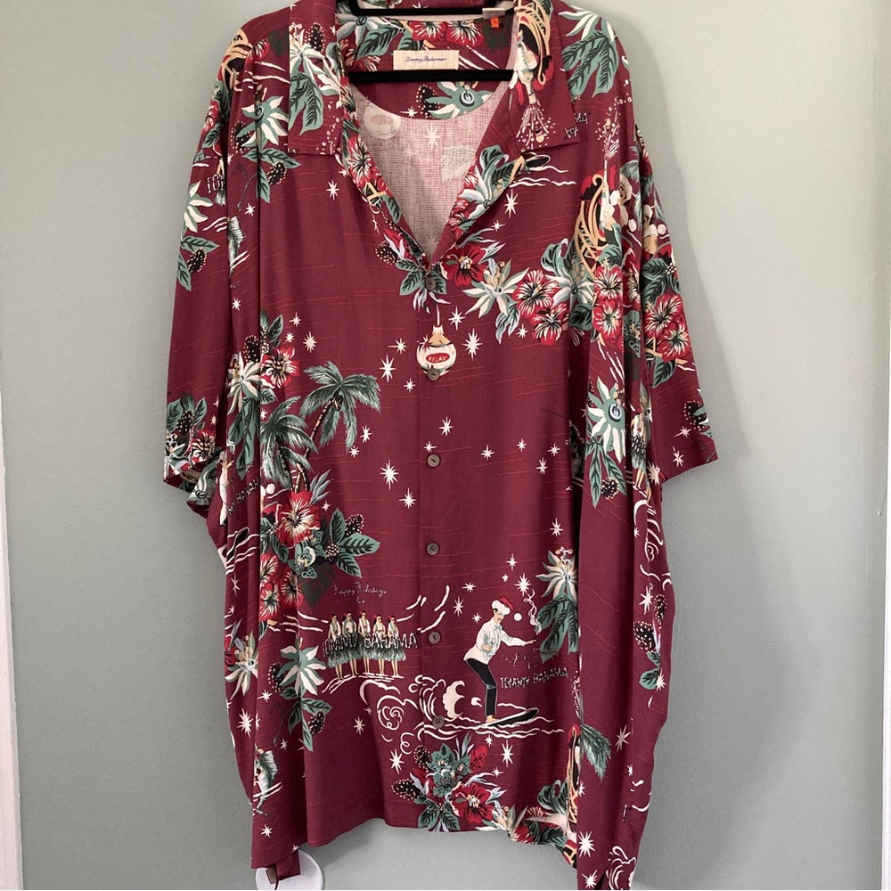 Tommy Bahama Christmas Button Down